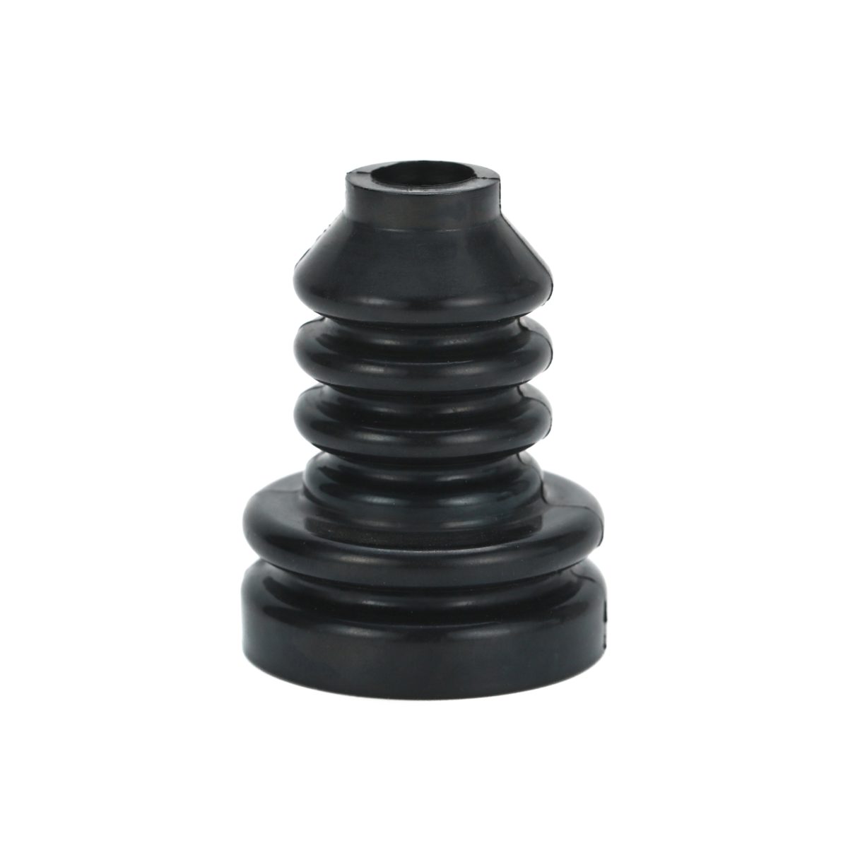 Black rubber bellows