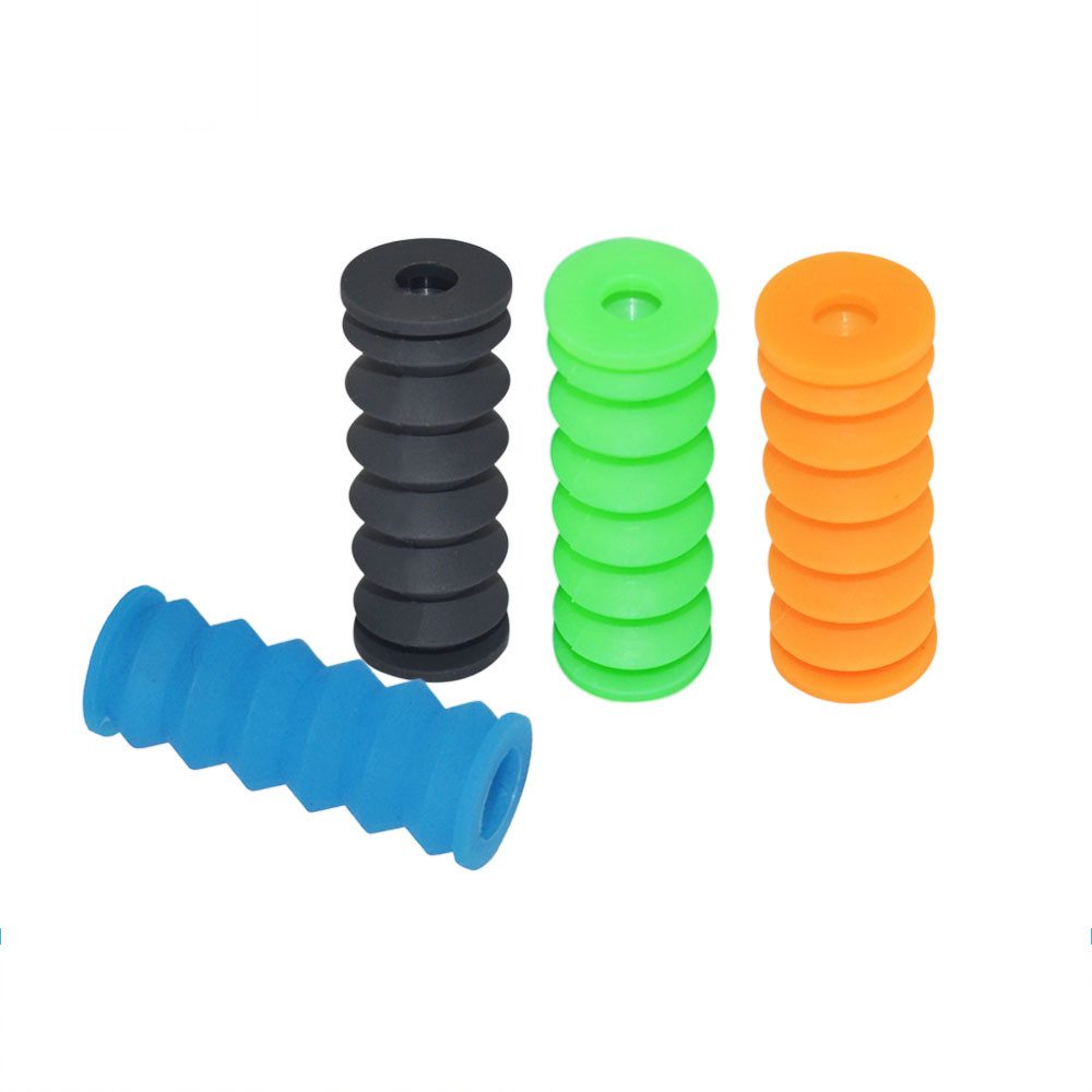 Colorful custom silicone bellows