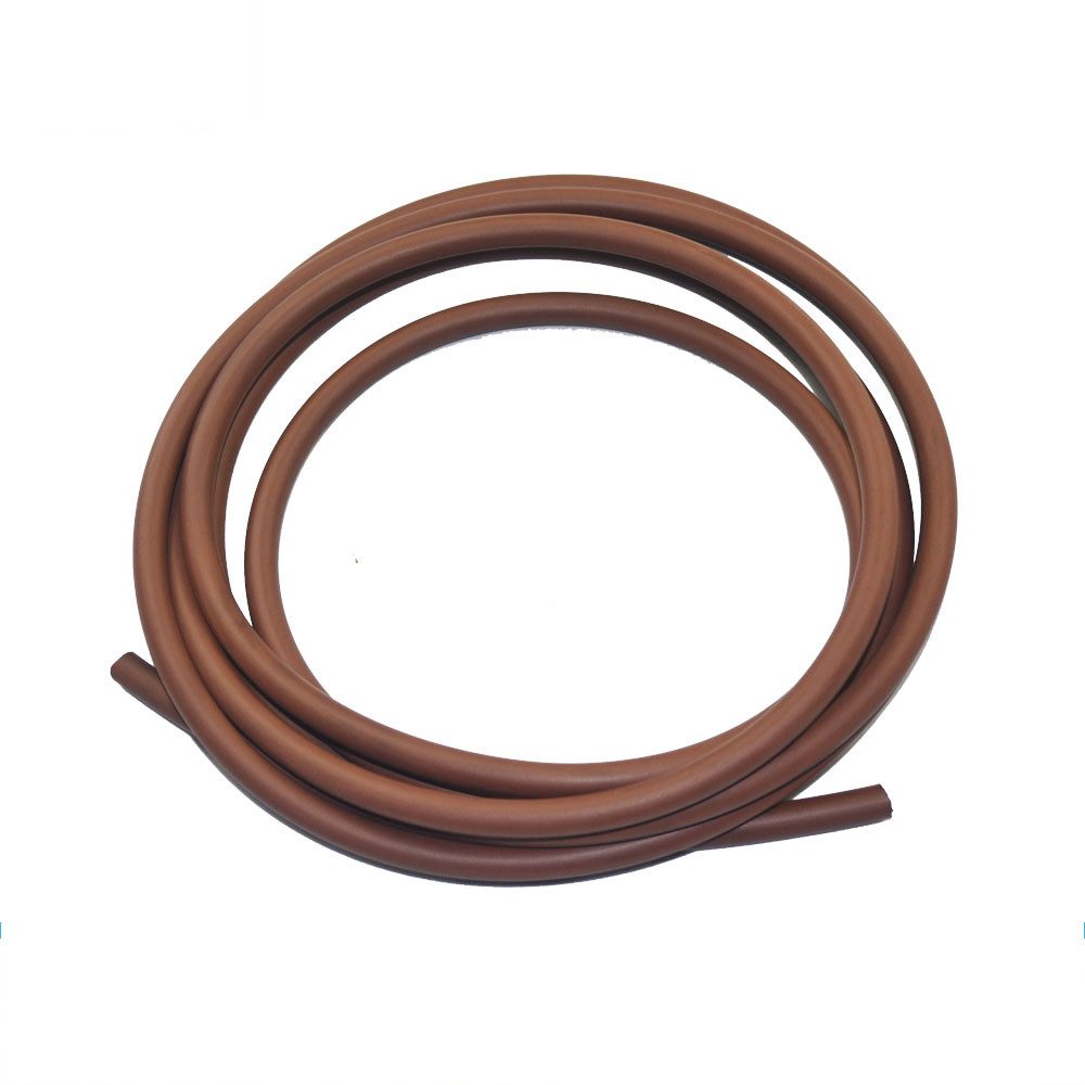 Brown extruded rubber cord